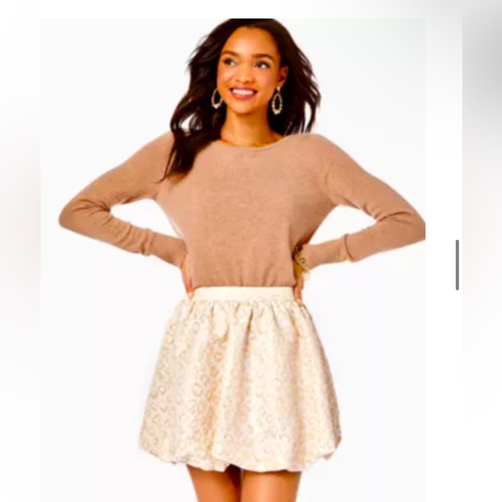 Lilly Pulitzer Leah animal print skirt